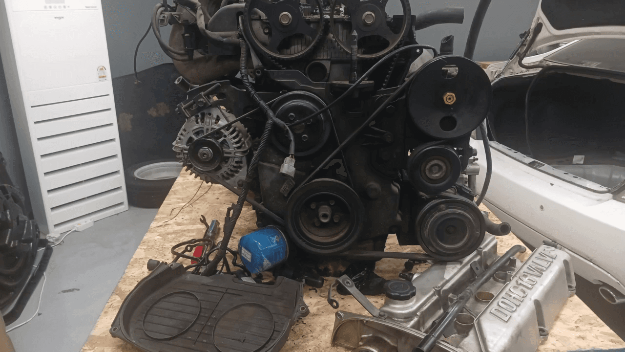 성능장 리프트 실차 훈련